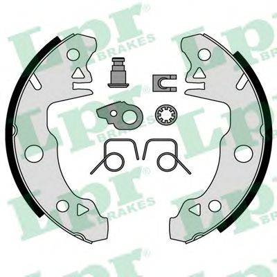 Комплект тормозных колодок LPR 80521