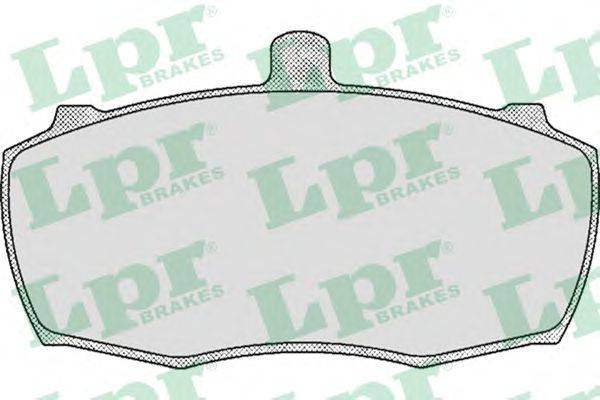 Комплект тормозных колодок, дисковый тормоз LPR 05P261