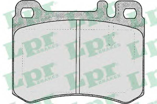 Комплект тормозных колодок, дисковый тормоз LPR 05P361
