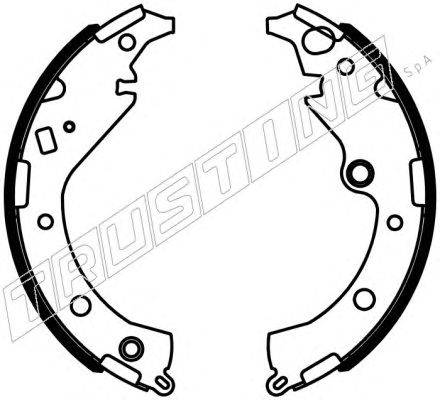 Комплект тормозных колодок TRUSTING 115.339