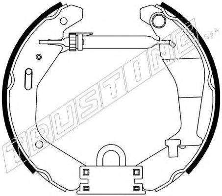 Комплект тормозных колодок TRUSTING 6476