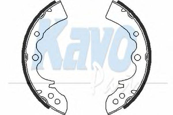 Комплект тормозных колодок KAVO PARTS BS-5400