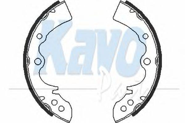 Комплект тормозных колодок KAVO PARTS BS5400