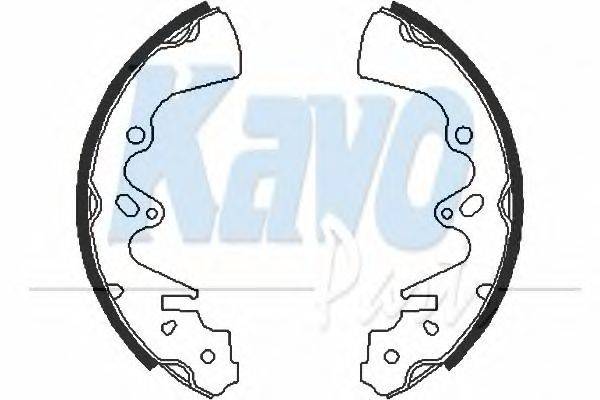 Комплект тормозных колодок KAVO PARTS BS-5404