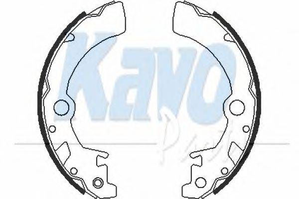 Комплект тормозных колодок KAVO PARTS BS-8915