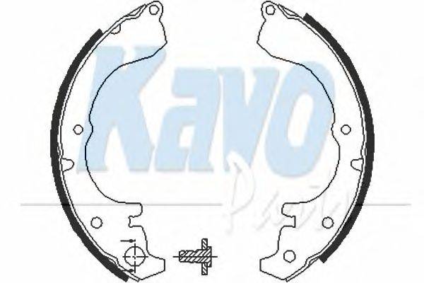 Комплект тормозных колодок KAVO PARTS BS-9913
