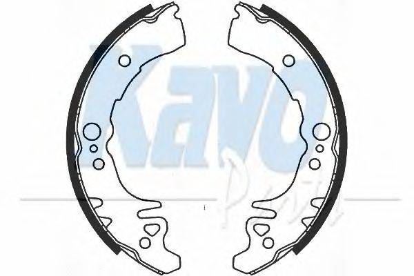 Комплект тормозных колодок KAVO PARTS BS-9937