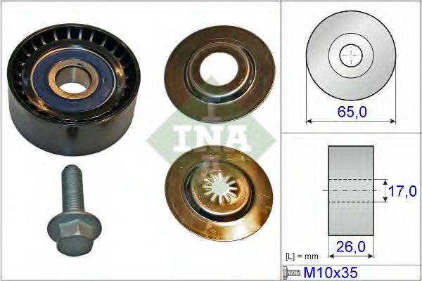 Паразитный / ведущий ролик, поликлиновой ремень INA 532 0736 10