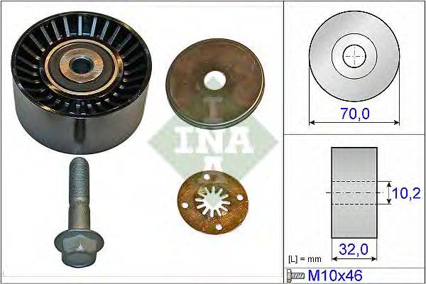 Паразитный / ведущий ролик, поликлиновой ремень INA 532 0735 10