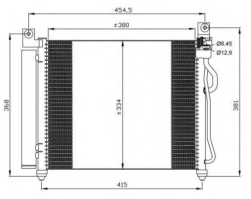 Конденсатор, кондиционер NRF 35569