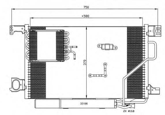 Конденсатор, кондиционер NRF 35774