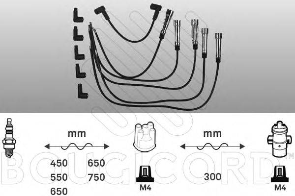 Комплект проводов зажигания BOUGICORD 4103