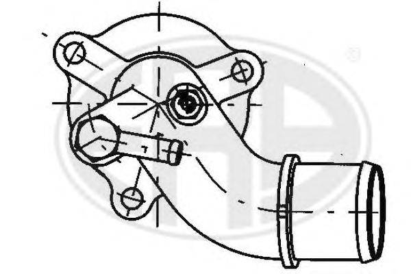 Термостат, охлаждающая жидкость ERA 350359
