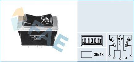 Переключатель стеклоочистителя TRW 100764