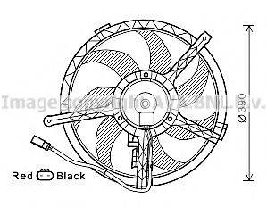 Вентилятор, охлаждение двигателя AVA QUALITY COOLING BW7535