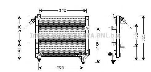 Конденсатор, кондиционер AVA QUALITY COOLING DU5050