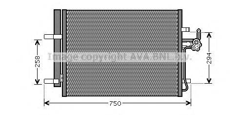 Конденсатор, кондиционер AVA QUALITY COOLING FDA5428