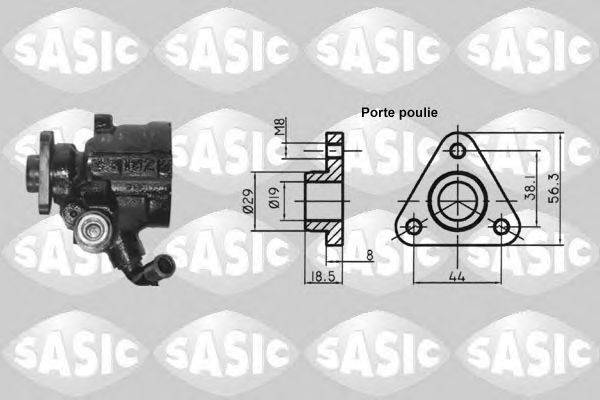 Гидравлический насос, рулевое управление SASIC 7076003