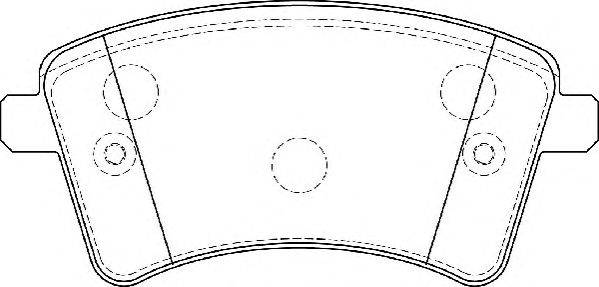 Комплект тормозных колодок, дисковый тормоз DURON DBP354185