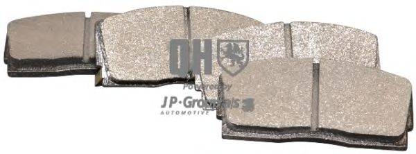 Комплект тормозных колодок, дисковый тормоз JP GROUP BP542