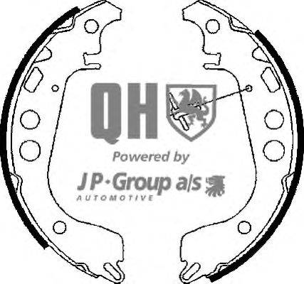 Комплект тормозных колодок JP GROUP BS1058