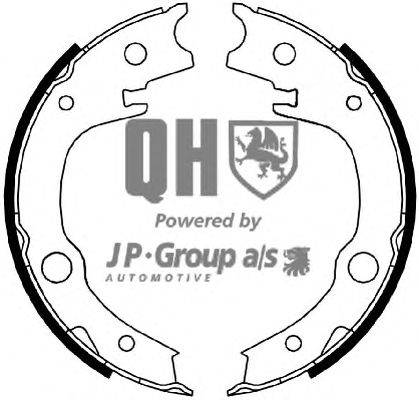 Комплект тормозных колодок, стояночная тормозная система JP GROUP BS1181