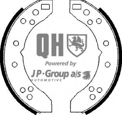 Комплект тормозных колодок JP GROUP BS516