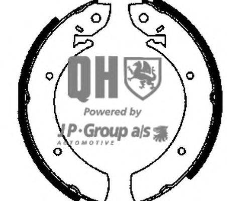 Комплект тормозных колодок JP GROUP BS522
