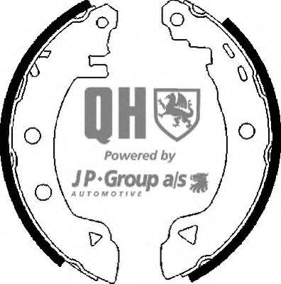 Комплект тормозных колодок JP GROUP BS819
