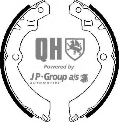 Комплект тормозных колодок JP GROUP BS823