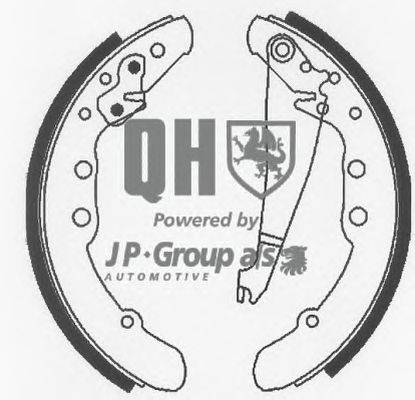 Комплект тормозных колодок JP GROUP BS883