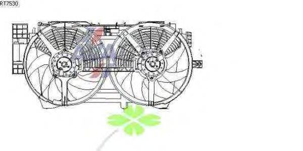 Вентилятор, охлаждение двигателя KAGER 32-2338