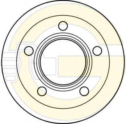 Тормозной диск GIRLING 6020095