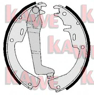 Комплект тормозных колодок KAWE 02530