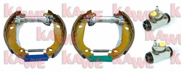 Комплект тормозных колодок KAWE OEK209