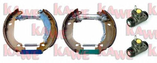Комплект тормозных колодок KAWE OEK452