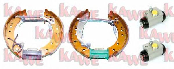 Комплект тормозных колодок KAWE OEK519