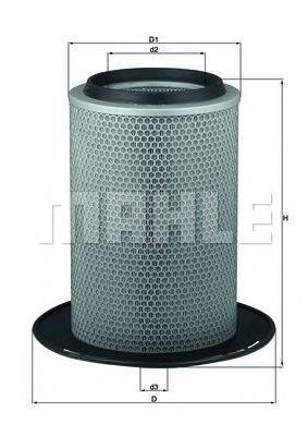 Воздушный фильтр MAHLE ORIGINAL LX 796