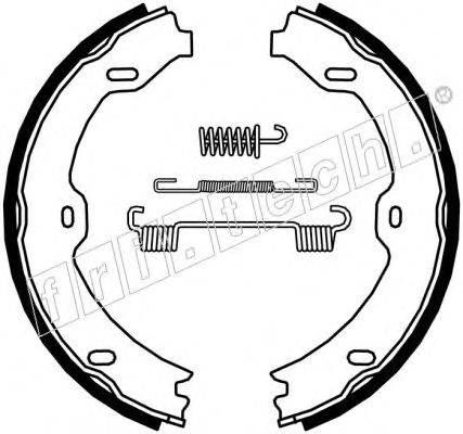 Комплект тормозных колодок, стояночная тормозная система fri.tech. 1052.130K