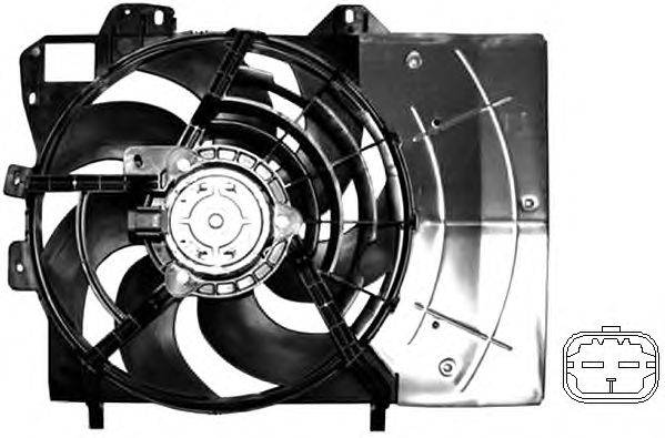 Вентилятор, охлаждение двигателя J. DEUS EV210350