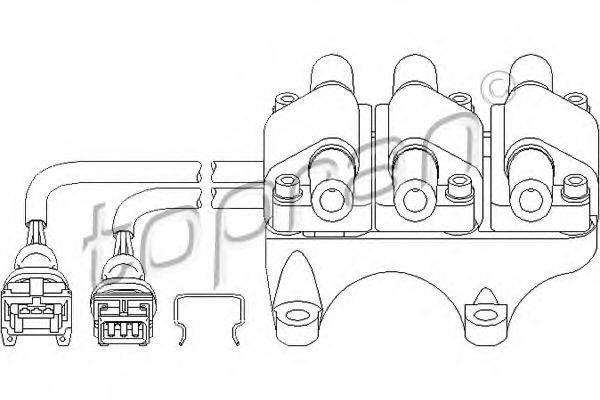 Катушка зажигания TOPRAN 111749