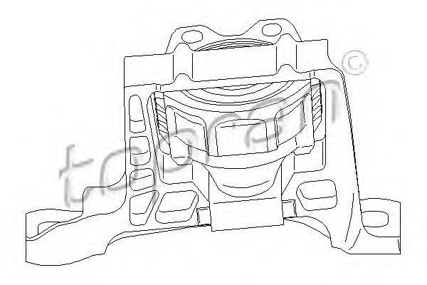 Подвеска, двигатель TOPRAN 304020