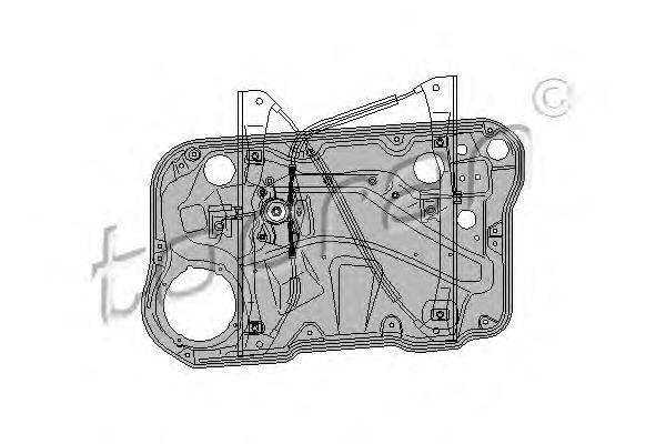Подъемное устройство для окон TOPRAN 112 879