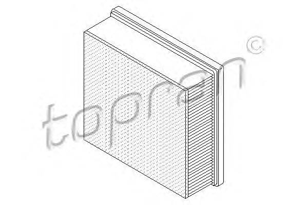 Воздушный фильтр TOPRAN 207 721