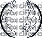 Комплект тормозных колодок CIFAM 153504