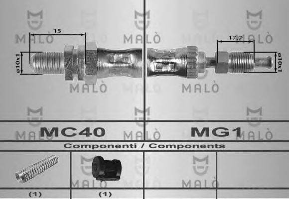 Тормозной шланг MALÒ 80190