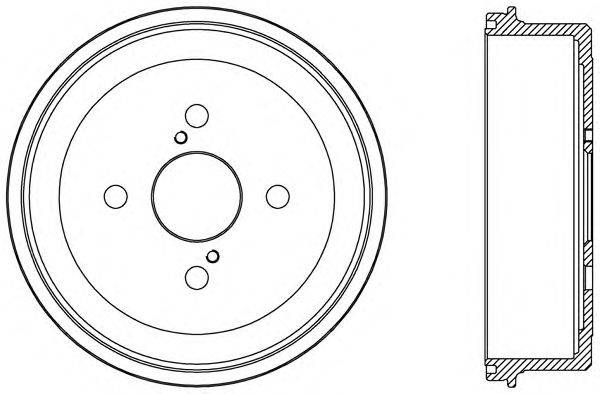 Тормозной барабан OPEN PARTS BAD9053.10