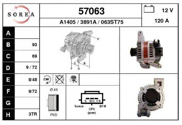 Генератор EAI 57063