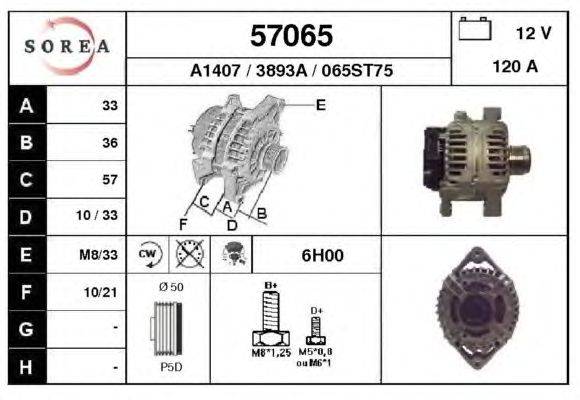 Генератор DA SILVA 010682