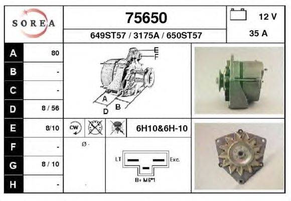 Генератор VALEO 510360